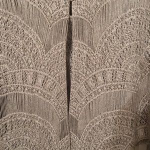 Beautiful Silver  Jacket and Skirt